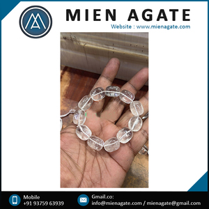 Premium Quality Healing Crystal Natural Gemstone Natural Crystal <b>Clear</b> <b>Quartz</b> Round Bead <b>Bracelet</b> <b>Clear</b> <b>Quartz</b> Gemstone <b>Bracelet</b> - Product Image 6