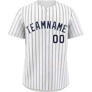 Personaliza tu Propia Camiseta de Béisbol con Logotipo, Tejido Transpirable y Elástico, Alta Calidad, 100% Poliéster, Tallas Grandes, Antibacteriana - Product Image 6