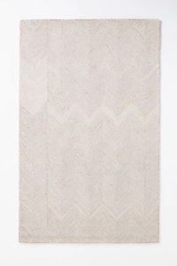 Elégant tapis Charles en laine touffeté à la main, design géométrique moderne, tapis doux et confortable pour la décoration intérieure - Product Image 2
