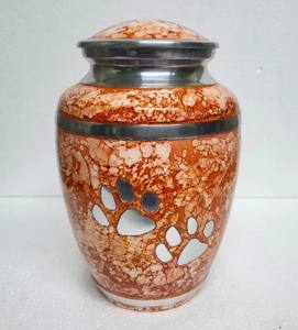 โกศเผาศพอลูมิเนียมอุ้งเท้าสัตว์เลี้ยงสำหรับขี้เถ้าโกศ - Product Image 3