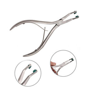 Pince de dissolvant de pont de couronne télescopique de haute qualité pince d'extraction dentaire orthodontique en acier inoxydable avec Double ressort - Product Image 6