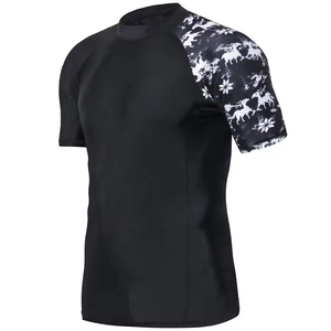 Rashguard Personalizado 2025 de Alta Calidad con Protección UV y Características Transpirables, Spandex/Poliéster, Manga Corta, Logotipo MMA Personalizable - Product Image 5