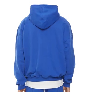 Fabrication OEM de sweats à capuche courts et amples de haute qualité, en coton lourd 500 GSM, pull à capuche surdimensionné, modèle 2026 - Product Image 3