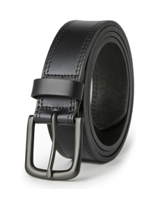 Ceintures en cuir véritable de haute qualité pour hommes, design réversible personnalisable, boucle rotative élégante, style fitness et gym pour un look moderne - Product Image 1