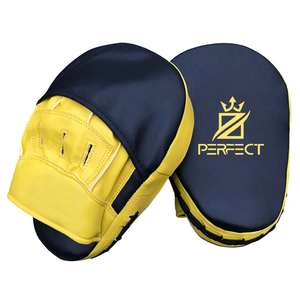 2025 gros cuir léger entraînement coup de pied Focus Pad confortable antidérapant couleur unie pour les produits de boxe - Product Image 2