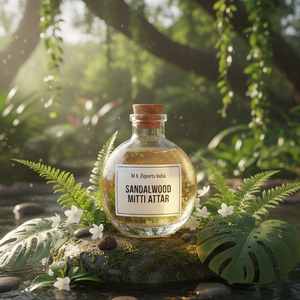 Attar de Sándalo Mitti, Attar Indio Natural con Aroma Terroso, Aceite de Perfumería Tradicional de Larga Duración - Product Image 4