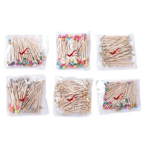 Custom Printing Single Packed Bamboo Wooden Toothpick Individual Wholesale Wrapped Mint Custom - Product Image 2