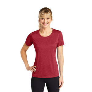 2025 nouvelle tendance haute qualité Polyester femmes à manches courtes T-Shirt séchage rapide été Tee bouton vente chaude conception personnalisée - Product Image 6