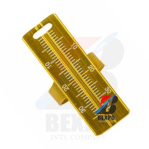 แหวนทองไทเทเนียมวัดช่วงฟันไม้บรรทัดนิ้วคู่มือเกจเคนโด้ - Product Image 1