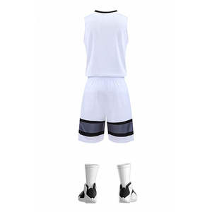 Uniforme de Baloncesto de Entrenamiento, Transpirable, Talla Grande, Estampado, Tejido de Secado Rápido que Absorbe la Humedad para Entrenamientos Diarios - Product Image 3