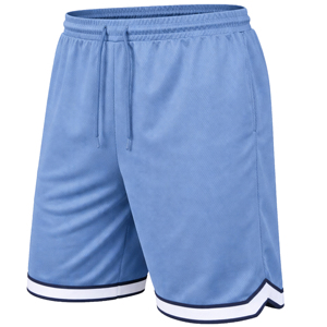 Shorts de sport pour homme à taille élastique en mesh - 100% polyester écologique - Product Image 2