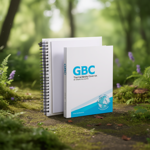 GBC Thermal Binding Cover <b>A4</b> 40 Sheets White 100-Pack <b>File</b> <b>Folder</b> Accessories - Product Image 3