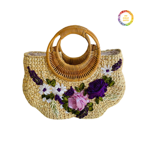 Bolsa de jacinto de agua tejida duradera: monedero de primera calidad hecho a mano, gran valor para compradores mayoristas - Product Image 4