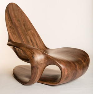 Silla Decorativa de Madera para Esquinas de Habitaciones de Huéspedes - Product Image 1