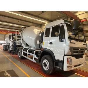 รถบรรทุกซีเมนต์ Sinotruk 42 5 ลูกบาศก์เมตร ราคาส่งออกจากจีน-รถผสมคอนกรีต - Product Image 3