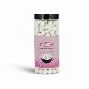 Nueces de Makhana Saladas y Tostadas con Sal Rosa del Himalaya, en Frasco de 80g, Bocadillo de Nueces Tostadas - Product Image 1