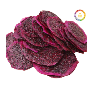 Rodajas de Pitahaya Orgánica Vietnamita Premium, Secas Suavemente, Procesadas al Vacío, a Granel, para un Snack Saludable, Etiqueta Limpia, Sin Textura Naturalmente Masticable - Product Image 1