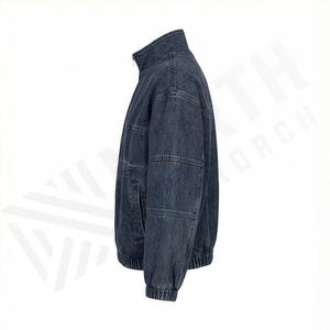 Chaqueta Vaquera de Mujer con Mangas Largas y Botones en los Puños, Tejido Suave y Cómodo, Estilo Casual, Dos Bolsillos, Prenda Exterior Elegante, Personalizable - Product Image 3