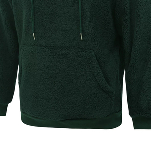 <b>Men</b> <b>Hoodie</b> Custom Design Fashionable Printing <b>Sherpa</b> Fleece <b>Hoodie</b> for <b>Men</b> Long Sleeve Fluffy Fleece Thick Winter <b>Hoodie</b> - Product Image 4