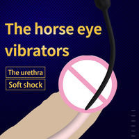 Vibromasseur pour homme, plug vibrant pour pénis, cathéter urétral en silicone, recharge USB, bâton œil-de-cheval, jouets sexuels pour adultes