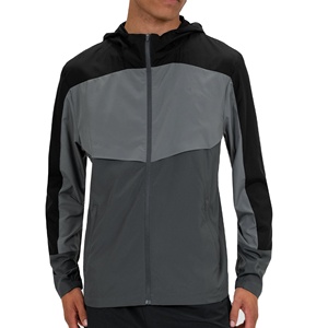 Conjunto Corto de Chaqueta Cortavientos para Hombre, Personalizado al por Mayor, de Secado Rápido, Cintura Elástica, Informal, Deportivo 2026 - Product Image 2