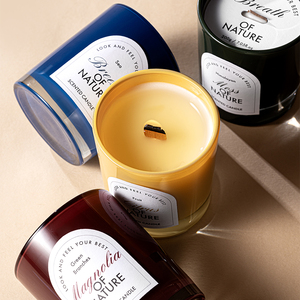 Fresh Marine Soy Wax Handmade Scented <strong>Candles</strong> Clean Ocean Air Fragrance for Living <strong>Room</strong> Bedroom Space Refreshment Easter Ramadan - Product Image 1