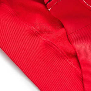 Chándal bordado de tela suave Conjunto de dos piezas con arte bordado personalizado Chándal de punto elegante - Product Image 4