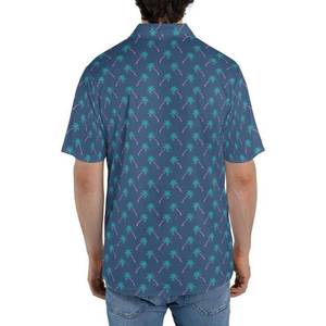 T-shirt de sport tricoté à manches courtes imprimé uni pour hommes, respirant, en polyester, pour la gym, avec logo personnalisé, uniforme d'équipe, fournisseur OEM - Product Image 5