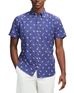 Chemise hawaïenne décontractée pour homme, vente en gros, été, vente chaude, coupe classique, manches courtes, 100% coton, imprimé floral, multicolore - Product Image 3