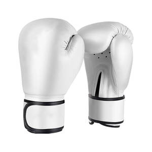 Dernier modèle Gants de boxe en cuir de vachette noir Gants de combat d'entraînement professionnel - Product Image 2