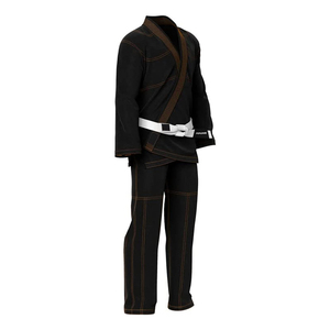 ชุดยูนิฟอร์มจิวจิตสึสไตล์ใหม่2025ชุดคอตตอน100% โลโก้และสีตามสั่งตำแหน่งด้านหน้าชุดศิลปะการต่อสู้ - Product Image 2