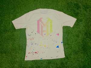 Personalizado Graffiti Splash Ink Hombres Camisetas de manga corta Lavado 100% Algodón Peso pesado Pintura Splatter Camiseta - Product Image 4