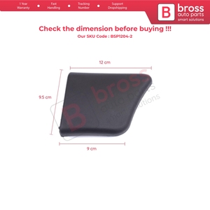 Moldura embellecedora de guardabarros delantero derecho para Partner M59 2002-2008 Facelift 8544.J6 Bross Auto Parts Made In Turkey - Product Image 2