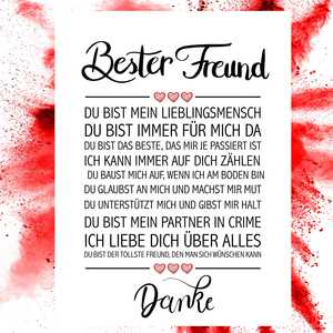 Impresión artística de mejores amigos - Product Image 5