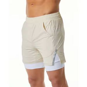 กางเกงขาสั้นผู้ชายผ้าฝ้าย100เปอร์เซ็นต์น้ำหนักเบาใส่สบายฤดูร้อน - Product Image 3