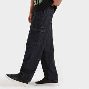 Pantalones de Mezclilla Resistentes para Actividades al Aire Libre, Diseño Funcional con Bolsillos Profundos, Estilo Táctico, Color Resistente a la Decoloración - Product Image 6