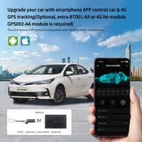 EASYGUARD EC215 CAN BUS Démarreur à distance avec accès confortable compatible avec les véhicules Toyota Highlander, Camry, Levin, Corolla, Prado à démarrage par clé