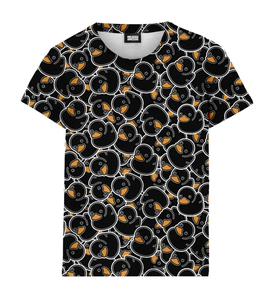 3D lindo pato amarillo impreso camiseta patrón de goma camiseta divertida calle superior neutral manga corta sublimación camisa impresión Digital - Product Image 5