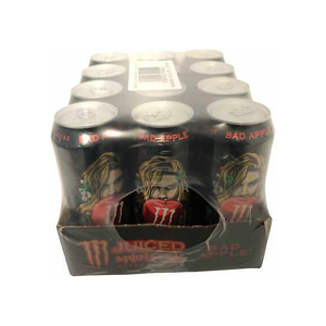 Monster Red Apple Energy Drink Caja a granel Embalaje que combina ingredientes energizantes Delicioso sabor a manzana Carbonato primario - Product Image 1