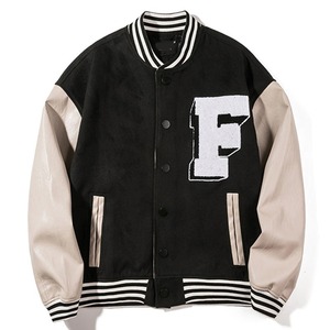 Chaquetas Universitarias Impermeables de Invierno, Chaqueta Deportiva de Béisbol con Bordado de Letras, Logotipo Personalizado, Mangas Completas, Chaqueta Juvenil Universitaria - Product Image 2