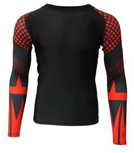 Les prix les plus vendus à bas prix pour personnaliser la protection solaire surf UPF 50 hommes chemise de protection contre les éruptions cutanées - Product Image 4