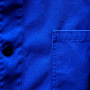 BILLE Veste de travail Couleur bleue Veste de travail Produit cycliste Design inspiré des vêtements de travail français - Product Image 4