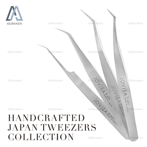 Pince à épiler d'extension de cils en acier inoxydable Produit de qualité supérieure pour l'application de cils - Product Image 5