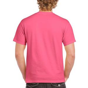 Tu diseño aquí camisetas de algodón camiseta personalizada haz tu texto de logotipo de diseño para hombres y mujeres camiseta personalizada regalos de verano - Product Image 2