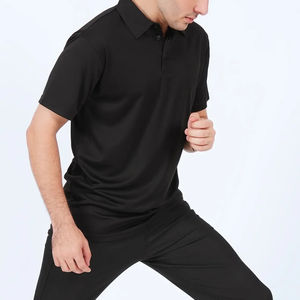 Artículo de moda: Camiseta polo informal de verano para hombre, 100% algodón, corte holgado, manga corta, polo personalizado con estampado para hombre - Product Image 5