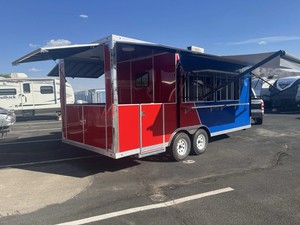 NUEVO Remolque de Comida de 8.5' x 20' con Plataforma de 5'… Remolque de Comida para Eventos, Camión Restaurante, Catering, Barbacoa - Product Image 2