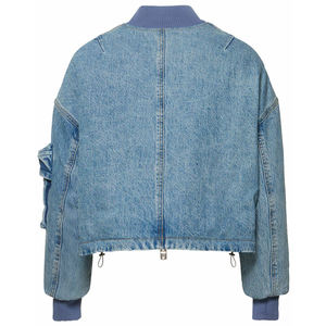 Chaqueta Universitaria Blanca y Verde para Mujer, Nueva Llegada, Chaqueta Universitaria Corta de Alta Calidad para Mujer, Chaquetas Universitarias de Moda - Product Image 6