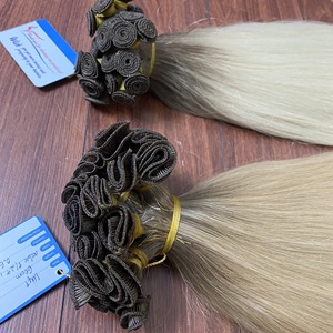 Extensiones de cabello humano de trama atadas a mano de lujo 2025, gran stock, cabello vietnamita de fábrica de Vietnam - Product Image 2