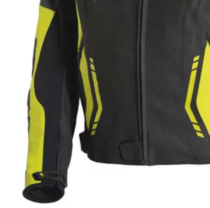 High Quality Cowhide Leather <b>Biker</b> <b>Jacket</b> With Waterproof & Windproof Design - Product Image 6