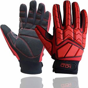 Gants de travail industriels anti-impact et résistants aux coupures, prix de gros 2025, gants en cuir unisexes pour le sport et les activités de plein air, doigts complets - Product Image 6